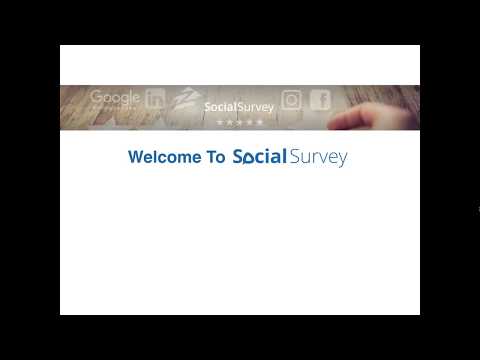 Get Started w/SocialSurvey