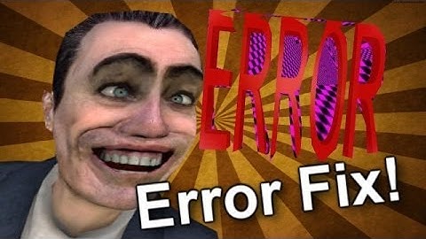 Gmod Prop Hunt Error Fix (How to)