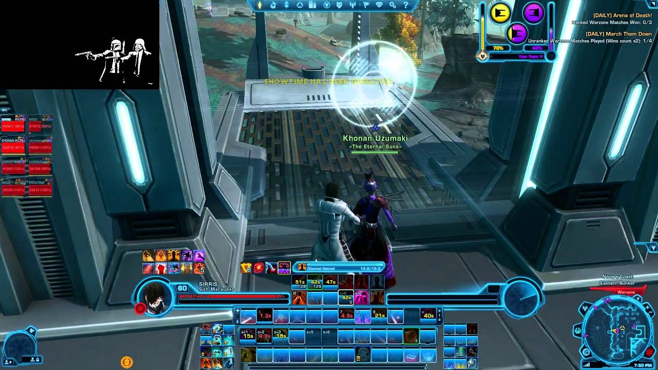 SWTOR PvP 3.1.1: A Marauder's Life #1 - Carnage Marauder - YouTube