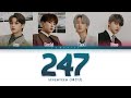 SEVENTEEN - 247 (세븐틴 - 247) [Color Coded Lyrics/Han/Rom/Eng/가사]