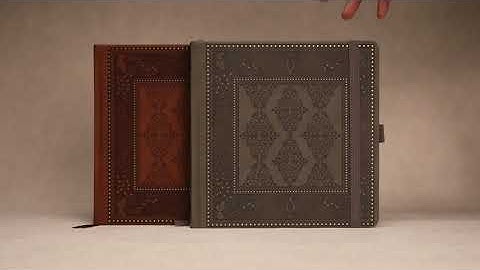 Tiefossi Art Heirloom Collection 8x8 Square Dot Grid Notebook