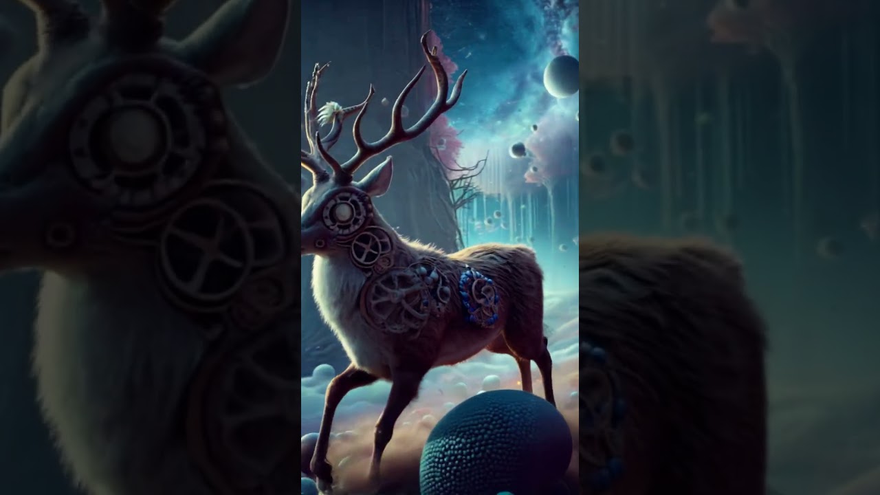 Zwielichtwelten: Der ewige Tanz des Zeitreisenden Hirsches 🦌