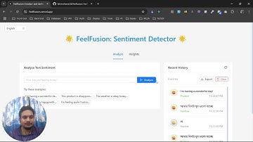 FeelFusion 🚀 | Real-Time Sentiment Analysis App Built with Next.js & Azure AI