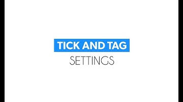 RGS Rebar - Rebar Tools - Tick And Tag Settings
