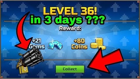 HOW TO LEVEL UP FAST TO LEVEL 36 | PIXEL GUN 3D