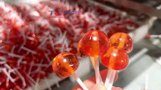 Fully automatic multi-functional lollipop production line