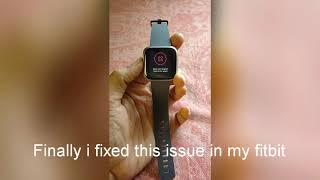 FITBIT Versa & Versa Lite [Update Failed Issue Resolved] in simple method | Aarna Creations screenshot 4