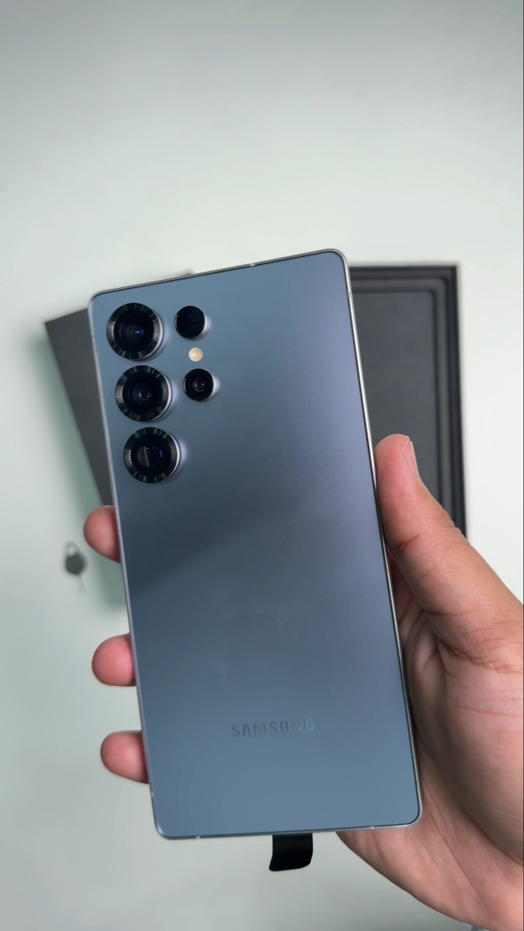 Samsung Galaxy S25 Ultra Unboxing Titanium Silverblue #shorts