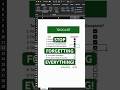 Create a progress tracker in Excel instantly #excel #hacks #shorts