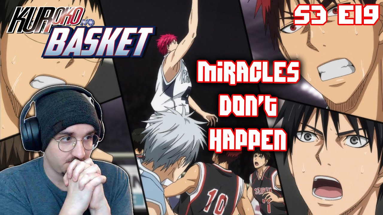 AKASHI SHOWS OFF! | Kuroko no Basket S3 E19 "Miracles Don't Happen