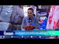 Chompas y frazadas tigre se venden como pan caliente en Gamarra ante el frío de Lima