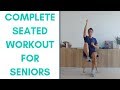 Complete seated whole body exercises for seniors  more life health