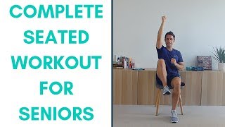 Complete Seated Whole Body Exercises For Seniors | More Life Health
