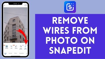 How to Remove Wires From Photos on SnapEdit (2024) | SnapEdit Tutorial