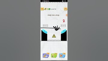 Draw 2 Save Stickman Puzzle Level 33: Help him stop