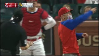 Joe Girardi Ejects The Umpire!