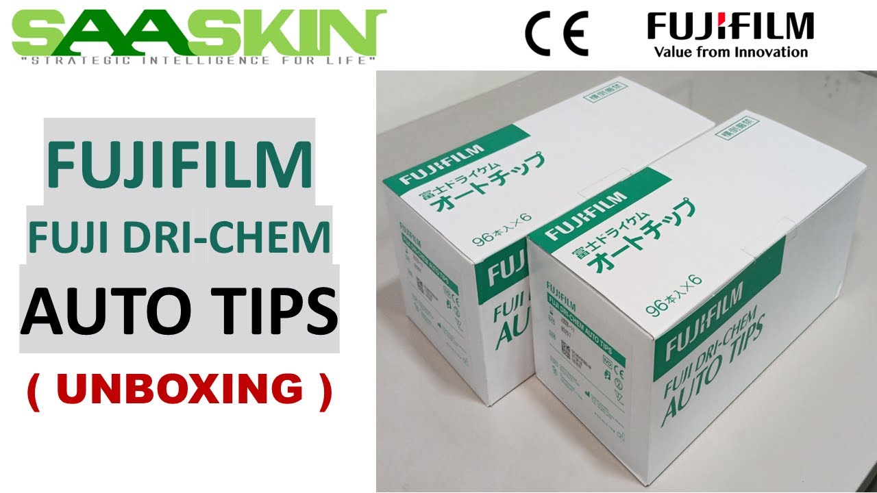 富士トレーディング Fujifilm FUJI DRI-CHEM SLIDE AUTO TIPS | Reagent Kits | UNBOXING