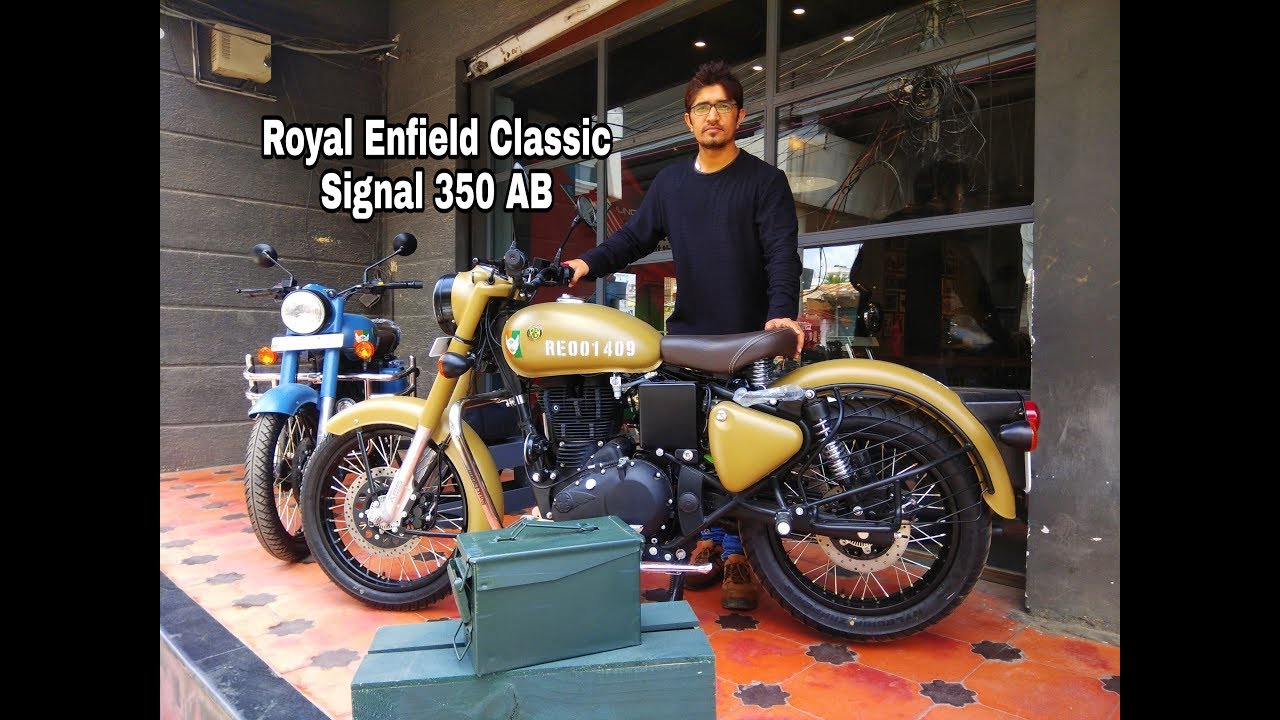 New Royal Enfield Classic 350 Abs Signals Edition Walkaround Review In Hindibpc 162lacs