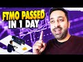 FTMO challenge passed in 1 Day(LIVE)
