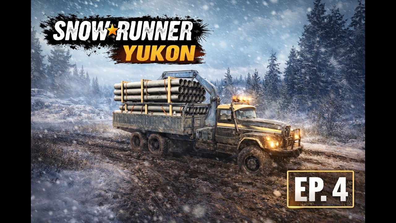 One Truck. One Mission. ZERO Mercy. Step 310E Conquers Conveyor Belt Section 2! 💪🚚 | SnowRunner Ep.4