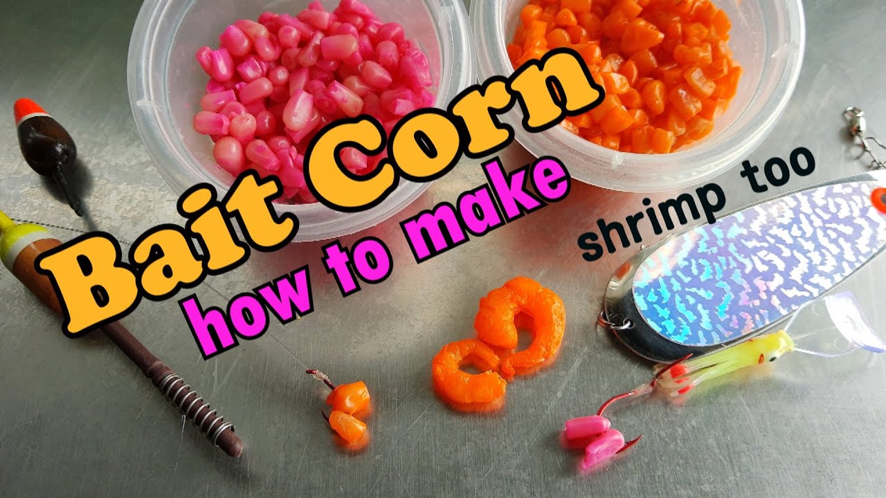 Making Bait Corn for trout fishing or kokanee fishing, Simple method