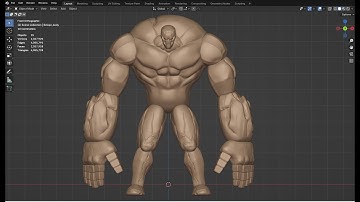 Modeling game character in blender. Sculpt part 4 #showreel #3dmodeling #cgi #3danimation #blender