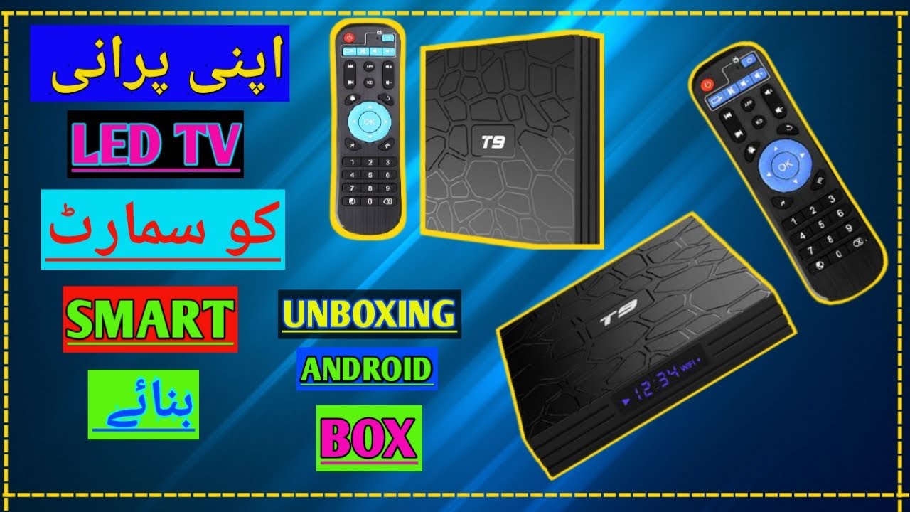 Android Tv Box 4k ultra smart led | T9 android box | android tv box ...