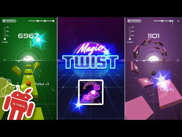 Magic Twist: Twister Music Ball Game (Full Song) Gameplay HD X-View 