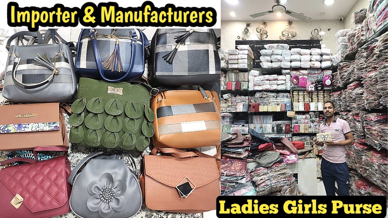Ladies purse & Bags Manufacturer delhi nabi karim 