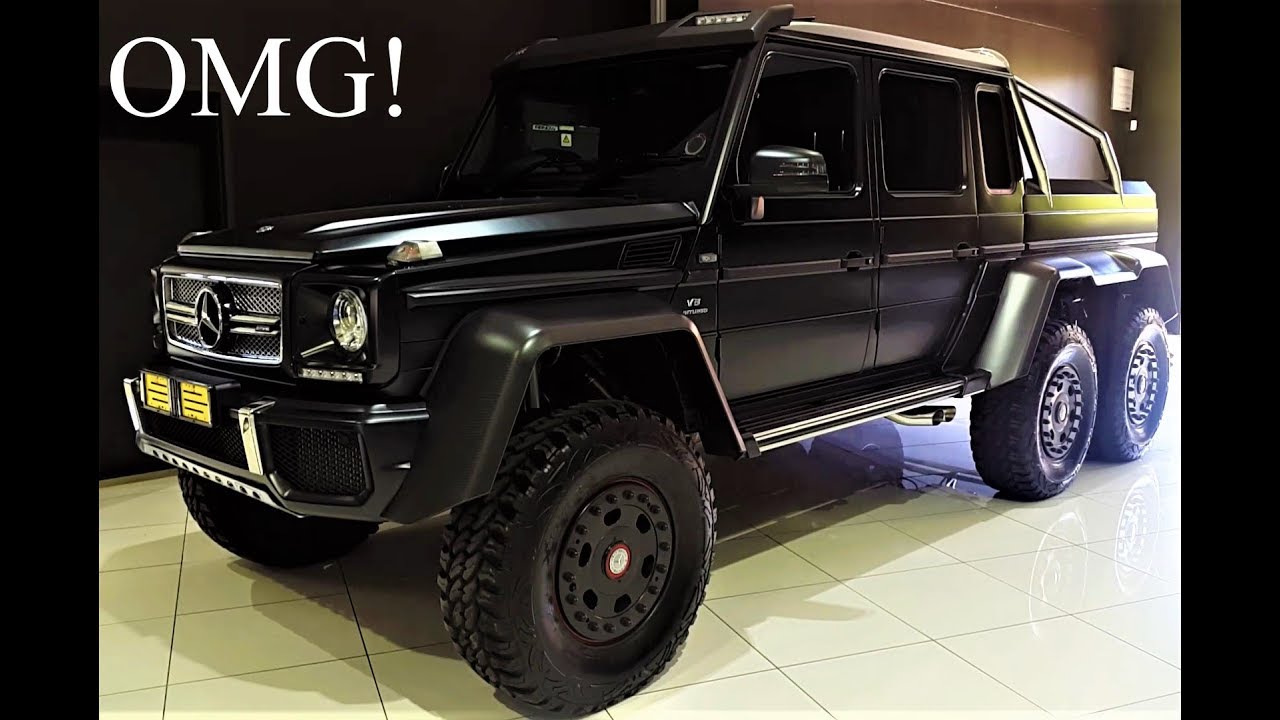 Spotted The Mercedes Benz G 63 Amg 6x6 In South Africa Youtube