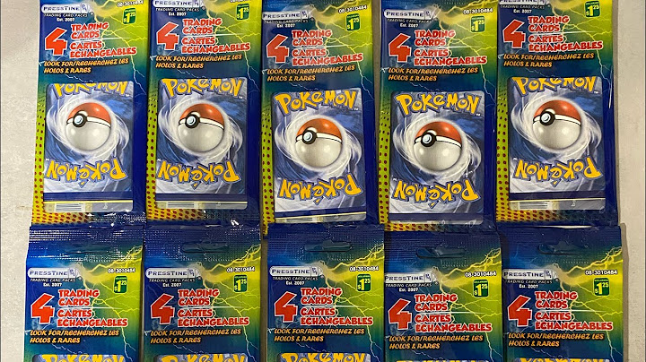 Pokémon Card Pack Opening Episode #18 10x 4 packs Holo & Rares $1.25 cad Presstine Dollarama 