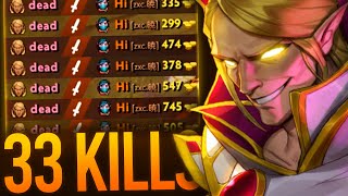 🔥33 KILLS🔥 EPIC INVOKER vs TEMPLAR ASSASSIN MID | Dota 2 Invoker