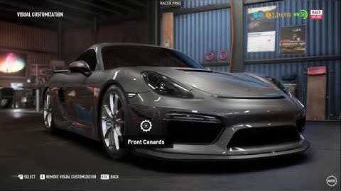 Porsche Cayman GT4 Race - Customization - Need for Speed Payback