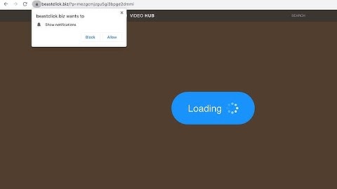 Beastclick.biz web push notifications (removal guide).