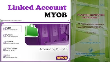 2 Setting Linked Account dalam MYOB