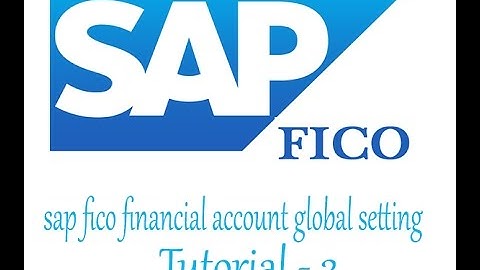 sap fico financial accounting global settings part 1 - SAP FICO Full tutorial for beginners