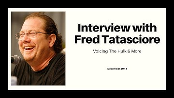 Fred Tatasciore interview: The Hulk