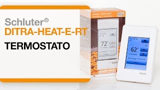 Schluter®-DITRA-HEAT-E-RT Termostato Instalación