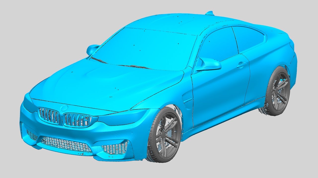 3д сканирование автомобиля