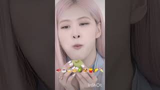 Rosé Eating Fancam