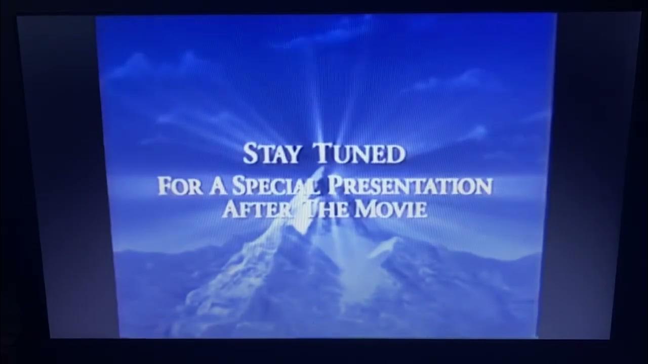 Stay Tuned For A Special Presentation After The Movie Paramount Home Video Stay Tuned For A Special Presentation After The