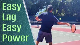 A Simple Way To Create Forehand Lag and More Power!