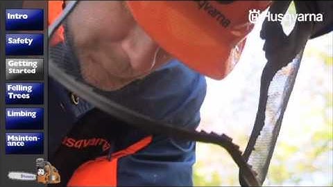 How to Work with Chainsaws - Getting Started
