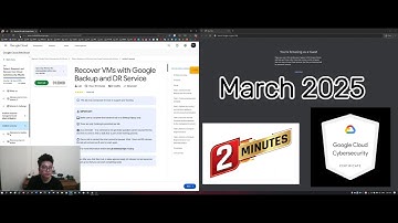 Recover VMs with Google Backup and DR Service | Google Cloud Cybersecurity Certificate | #qwiklabs