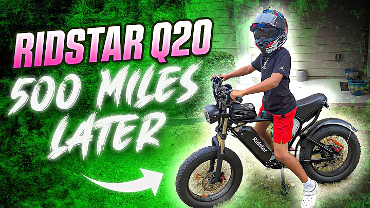 Ridstar Q20 The 30MPH Amazing Amazon E-bike | 500+ Miles later