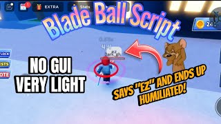 Blade Ball script AUTOPARRY   SPAM GOD | Best Blade Ball Script | Roblox Executor Mobile and Pc