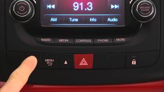 2014 Fiat 500L | EVIC Controls & Instrument Cluster