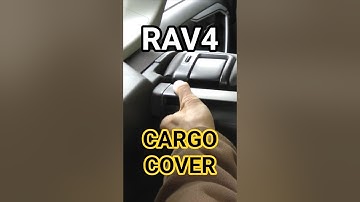 Toyota RAV4 (2019-2025): Secret Cargo Cover Storage Location!