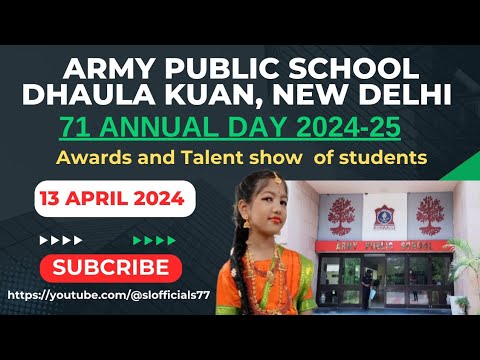 Army public school Dhaula Kuan New Delhi Annual day 2024 # ...