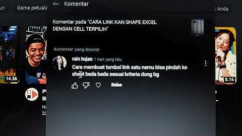 MEMBUAT TOMBOL MENU EXCEL BERPINDAH KE SHEET SESUAI KRITERIA